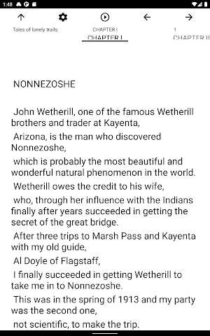 Book, Tales of lonely trails Screenshot 3