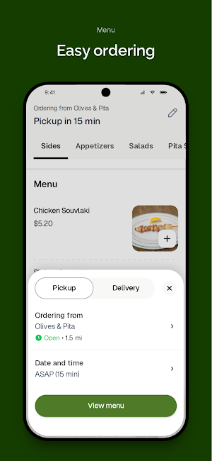 Olives & Pita Screenshot 2