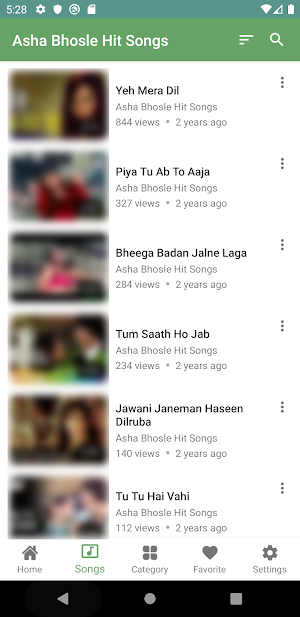 Asha Bhosle Hit Songs Screenshot 2