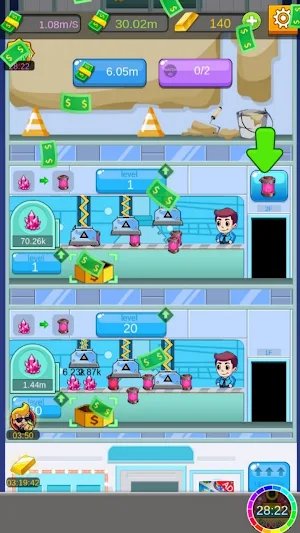 Factory Flow Idle Screenshot 2