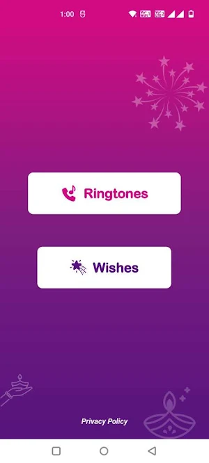 New Year Wishes and  Ringtones Screenshot 0