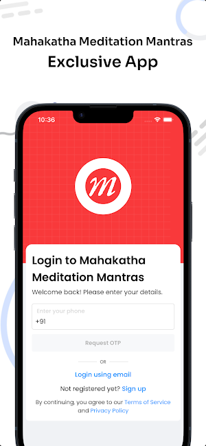 Mahakatha Meditation Mantras Screenshot 0
