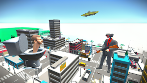 Toilet Monster Sk bidi FPS War Screenshot 0