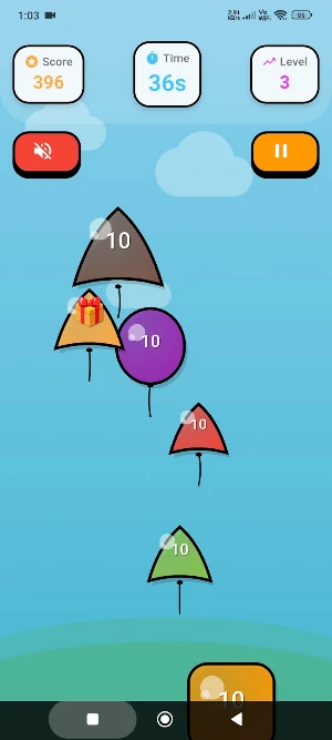 Balloon Pop: Colorful for Kids Screenshot 3