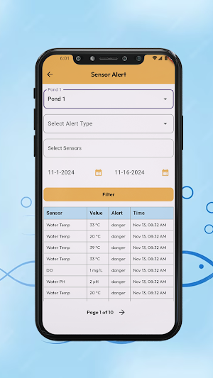 Aquaculture WMS Screenshot 2