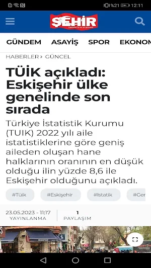 Şehir Gazetesi Screenshot 1