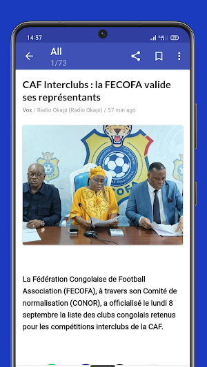 Congo Actualités - DRC News Screenshot 3