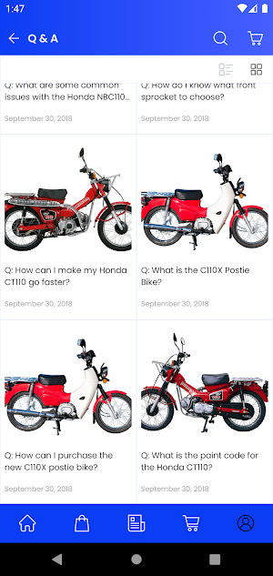 LAMBDA MOTORCYCLES STORE Screenshot 2