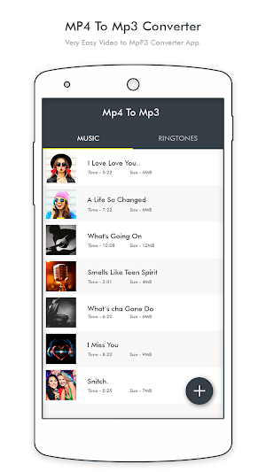 MP4 to MP3 Converter Screenshot 0