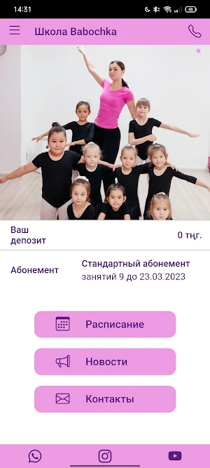 Школа Babochka Screenshot 0
