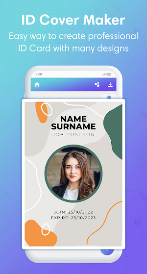 ID Card Maker - Employee ID Screenshot 1