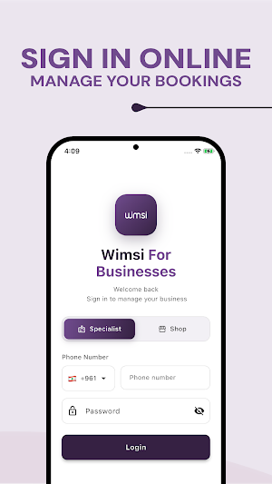 Wimsi For Businesses Screenshot 2