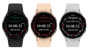 AZ215 Christmas Watch Face Screenshot 2