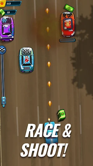 Road Rage - Car Shooter Screenshot 2