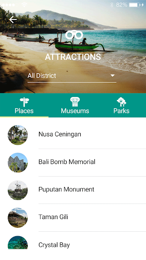 Bali Travel Guide Screenshot 1