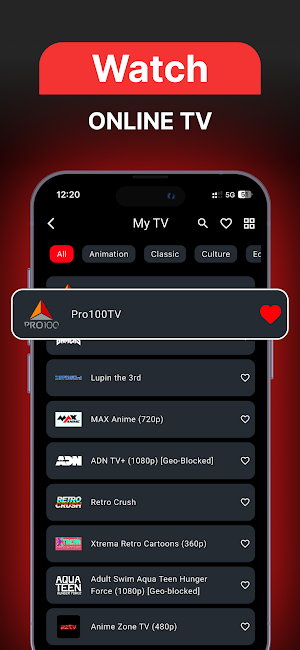 IPTV Player: Live Stream TV Screenshot 3