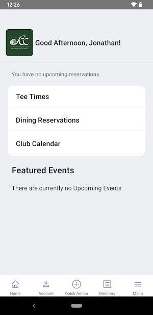 Sylvania Country Club Screenshot 1