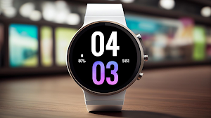 DigitGlow Watch Face Screenshot 0