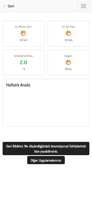 Günlük Ruh Hali Takibi Screenshot 2
