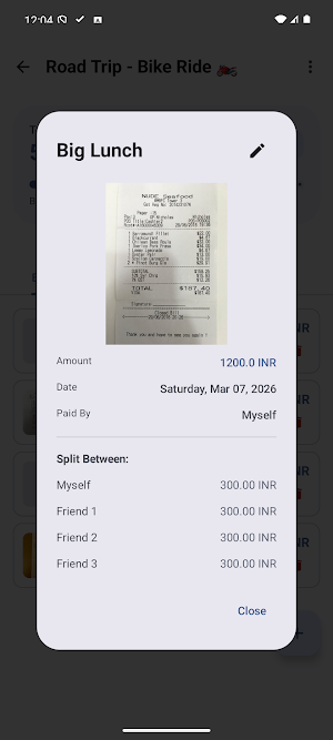 Smart Travel Expense Tracker Screenshot 2