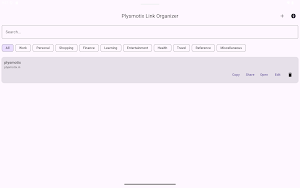 Offline Link Organizer Screenshot 2