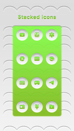 Stacked Light Lemon Icons Screenshot 2
