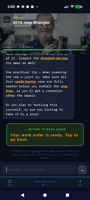 Mobile Master Mechanic Screenshot 0