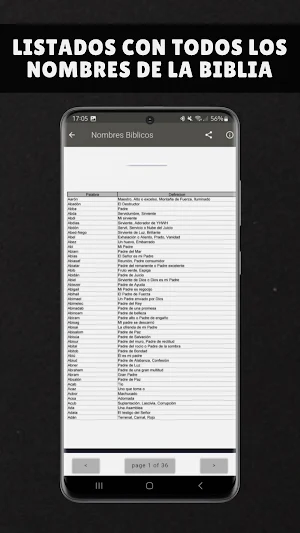 Diccionario Biblico Screenshot 2