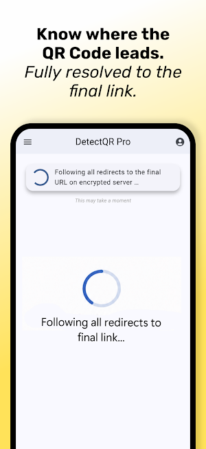 DetectQR: Safe QR Code Scanner Screenshot 2