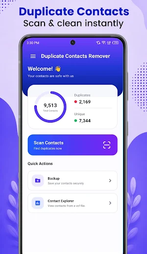 Duplicate Contacts Remover Screenshot 0