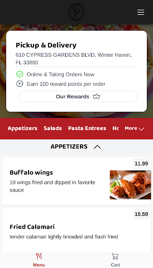 Dimaggios Pizzeria Screenshot 1