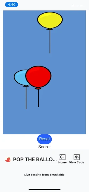 Pop the balloon Screenshot 2