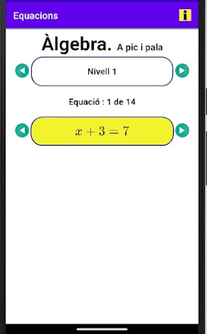 Equacions Screenshot 0