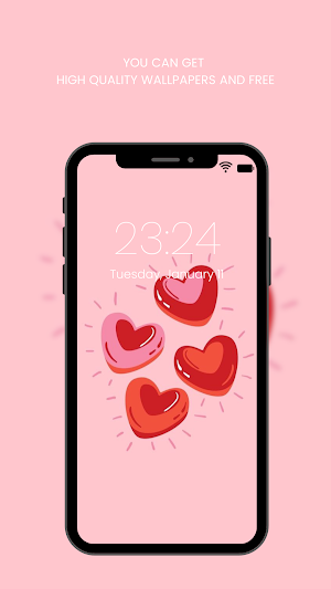 Pink Aesthetic Wallpaper HD Screenshot 2