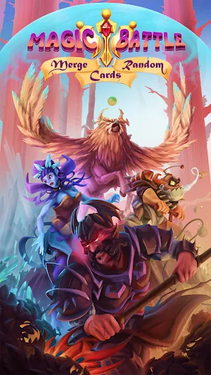Magic Battle: Merge Random Cards Screenshot 0