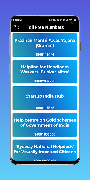 Tollfree India Screenshot 2