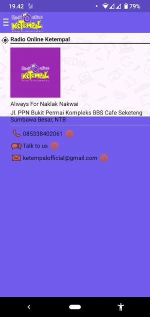 Radio Online Ketempal Screenshot 2