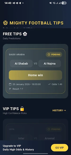 mighty football tips Screenshot 2