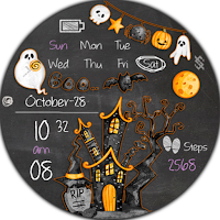 BFF58- Halloween Haunted house