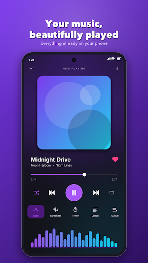 SoundFlow Offline Music Player Screenshot 0