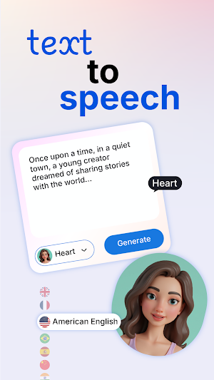 AI Voice Generator, TTS: Svara Screenshot 0
