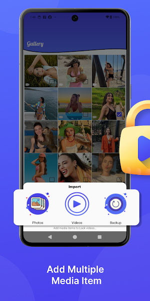 Lock videos Screenshot 2