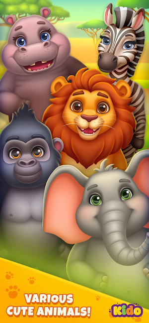 Safari Animals Games For Kids Screenshot 0