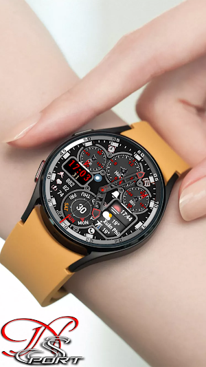 [N-SPORT590]RedInfor WatchFace Screenshot 0