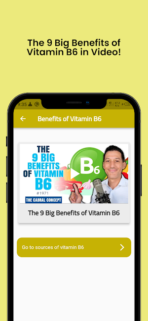 Vitamin B6 Guide Screenshot 3