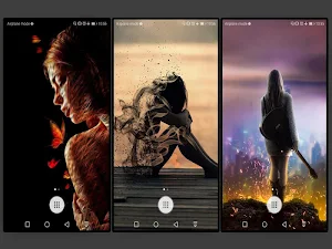 Lonely Girl wallpapers: sad,alone,unhappy Screenshot 2
