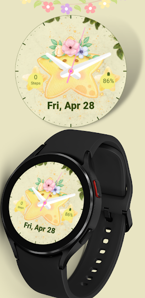 spring summer watch face Screenshot 3