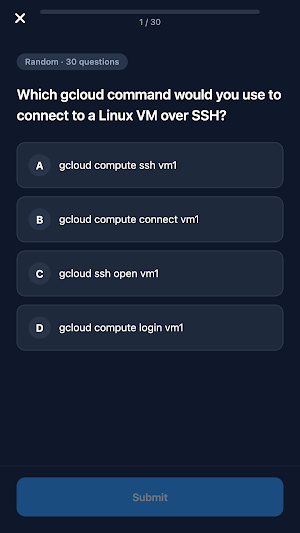 Google Cloud ACE Exam Prep Screenshot 3
