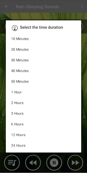 Sleep Music with Rain Sounds Screenshot 2