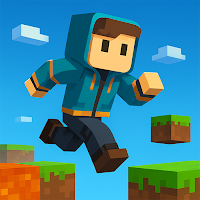 Pixel Parkour Crafting World